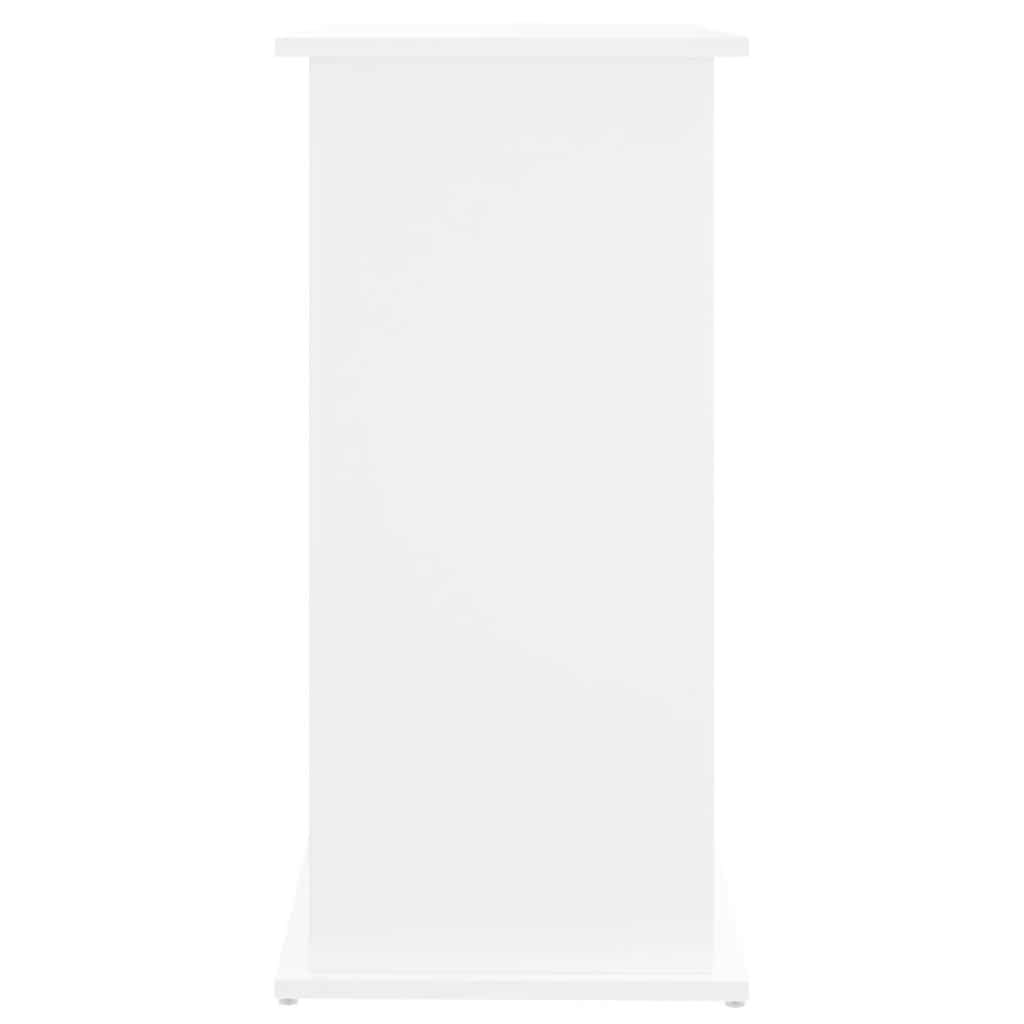 Aquarium Stand White 81x36x73 cm Engineered Wood