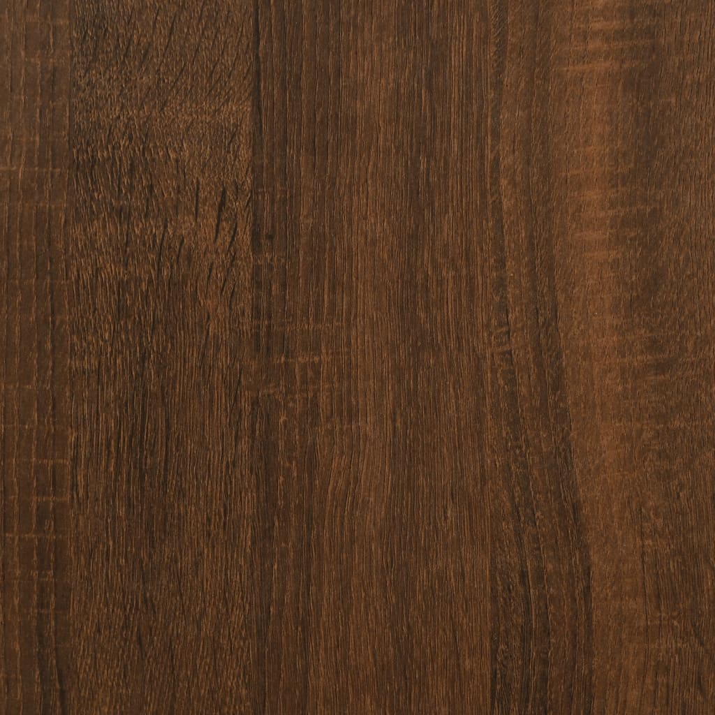 Coffee Table Brown Oak 50x50x50 cm Engineered Wood