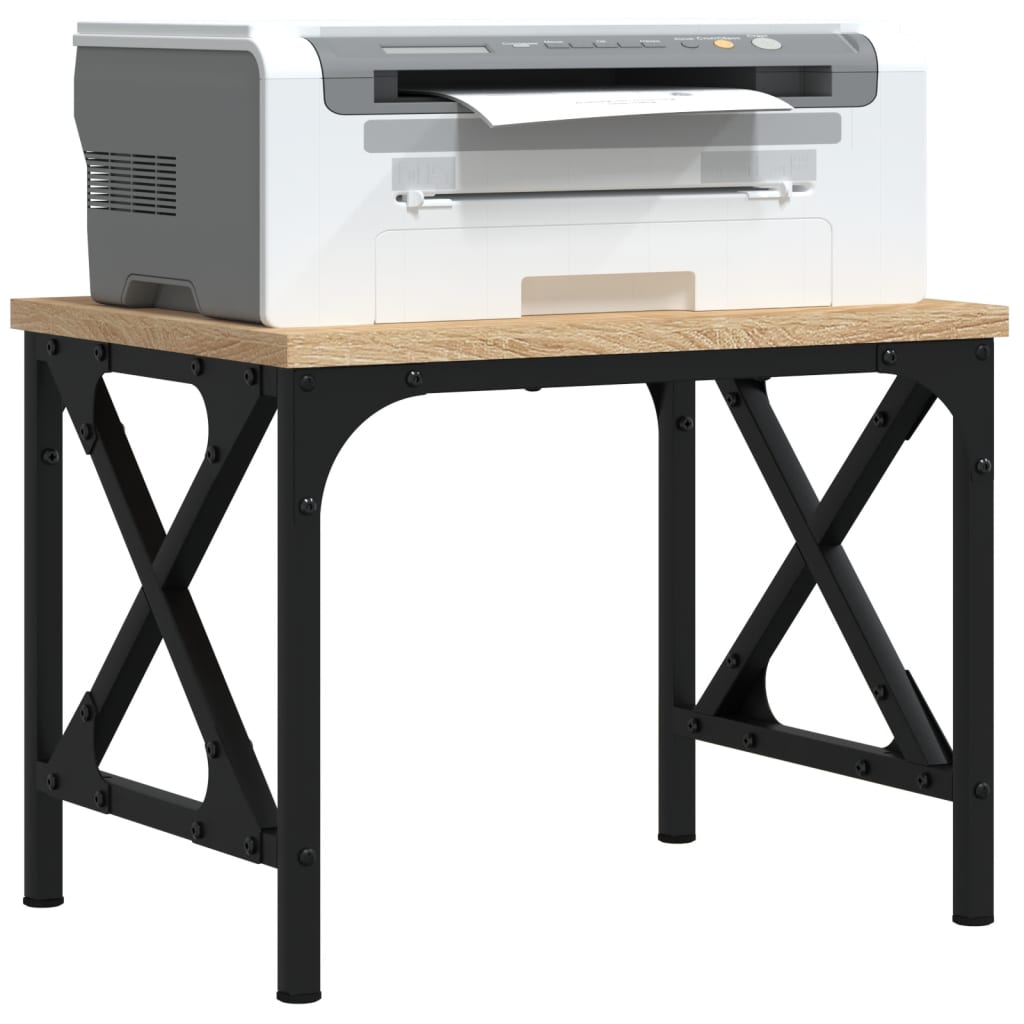 Printer Stand Sonoma Oak 40x30x31 cm Engineered Wood