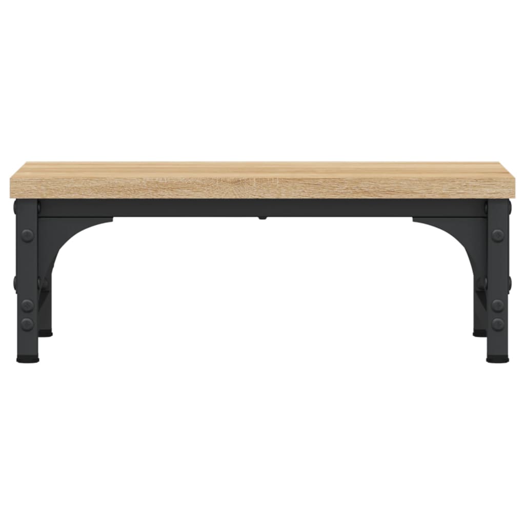 vidaXL Monitor Stand Sonoma Oak 37x23x14 cm Engineered Wood