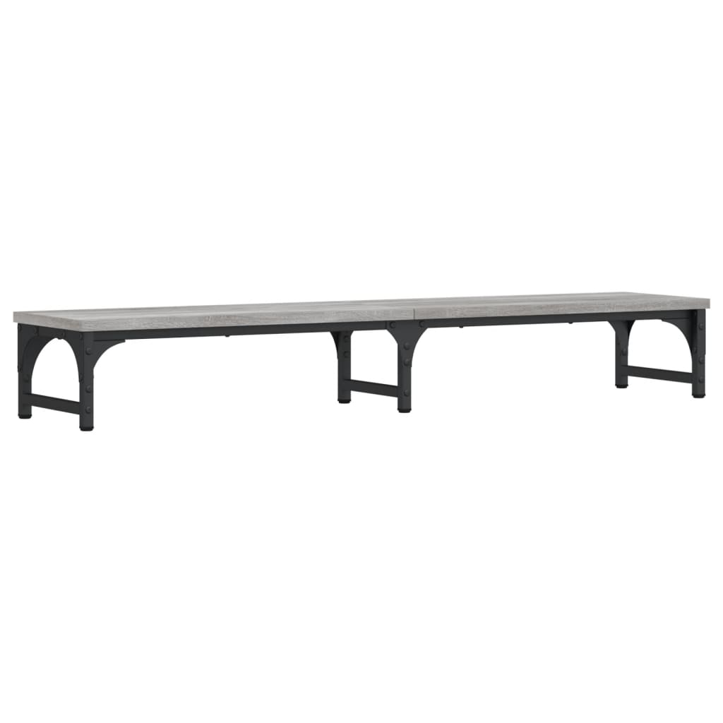 Monitor Stand Grey Sonoma 105x23x15,5 cm Engineered Wood