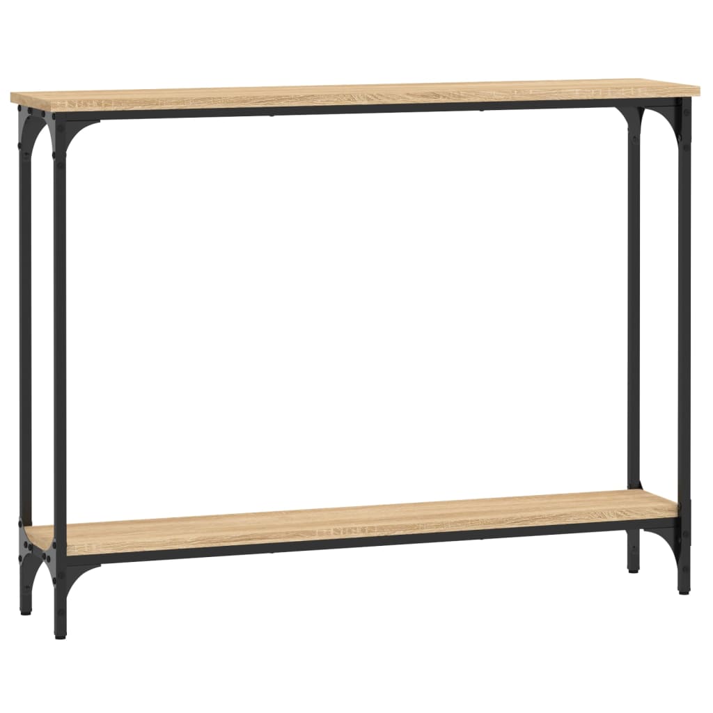 Console Table Sonoma Oak 100x22,5x75 cm Engineered Wood