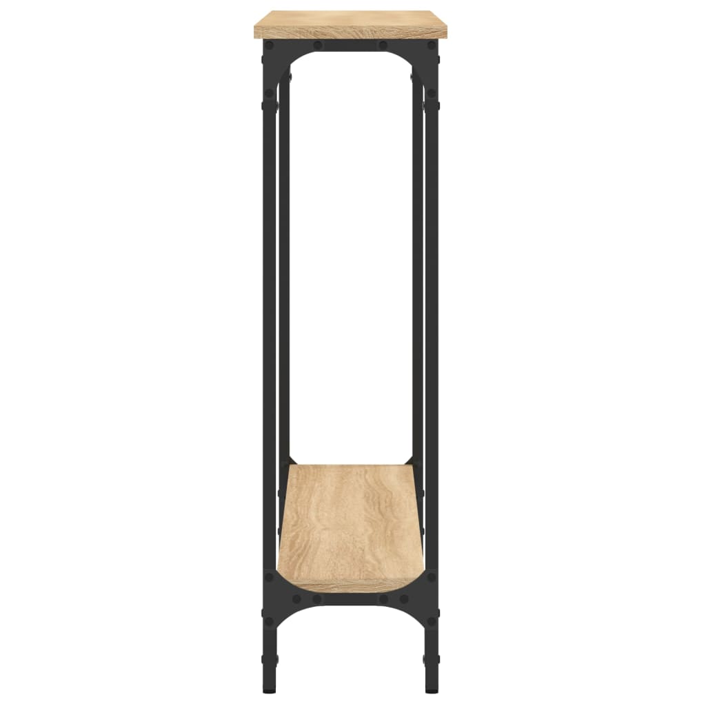 Console Table Sonoma Oak 100x22,5x75 cm Engineered Wood
