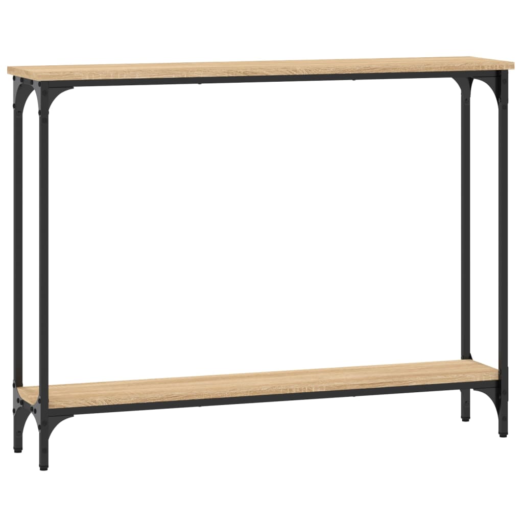 Console Table Sonoma Oak 100x22,5x75 cm Engineered Wood