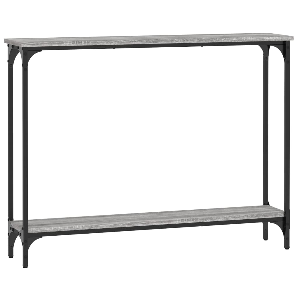 Console Table Grey Sonoma 100x22,5x75 cm Engineered Wood