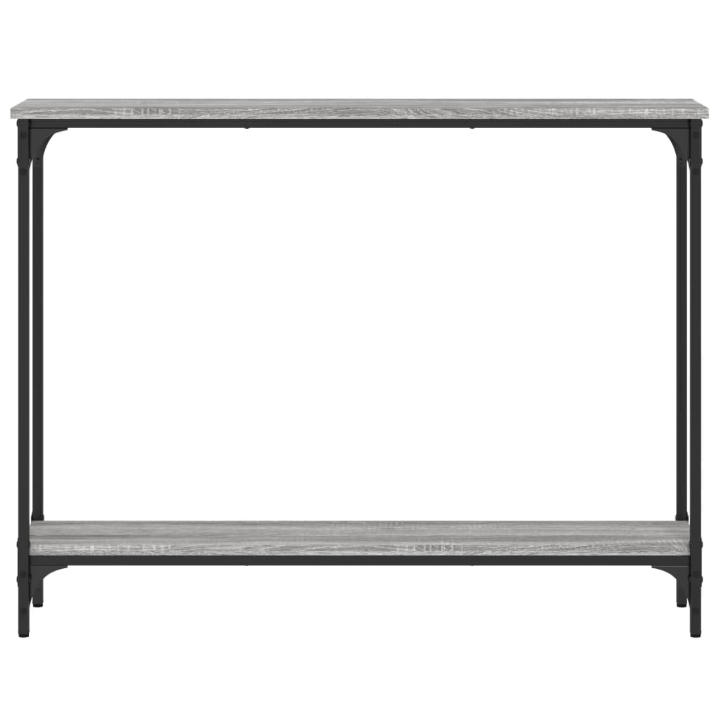Console Table Grey Sonoma 100x22,5x75 cm Engineered Wood