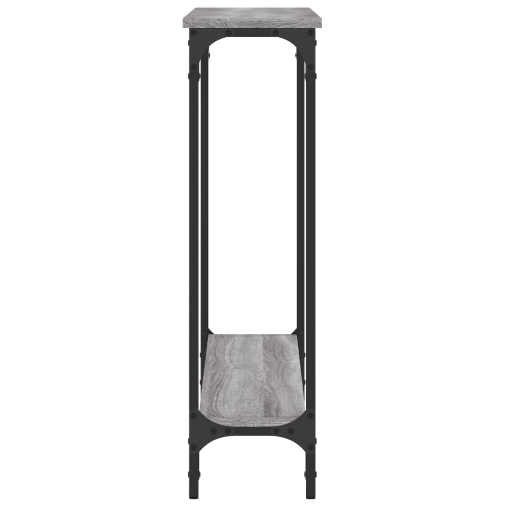 Console Table Grey Sonoma 100x22,5x75 cm Engineered Wood