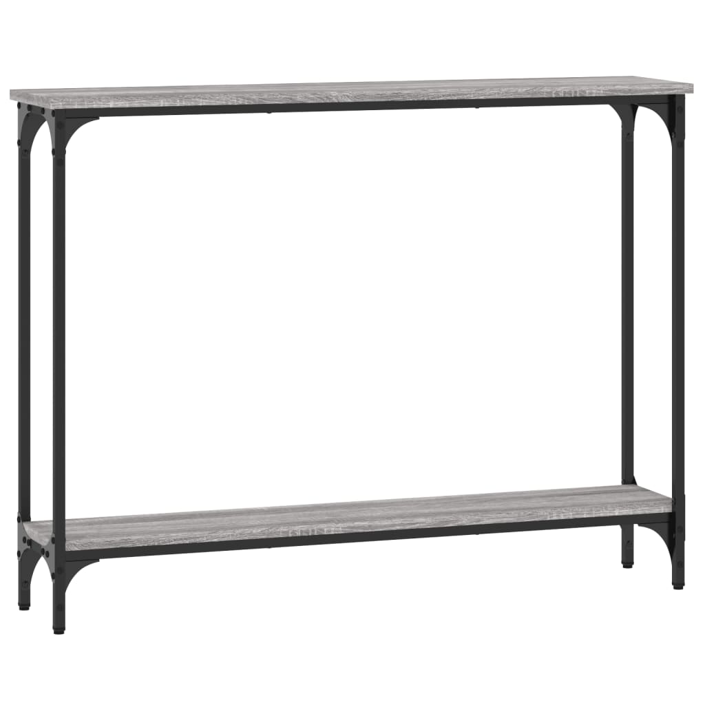 Console Table Grey Sonoma 100x22,5x75 cm Engineered Wood