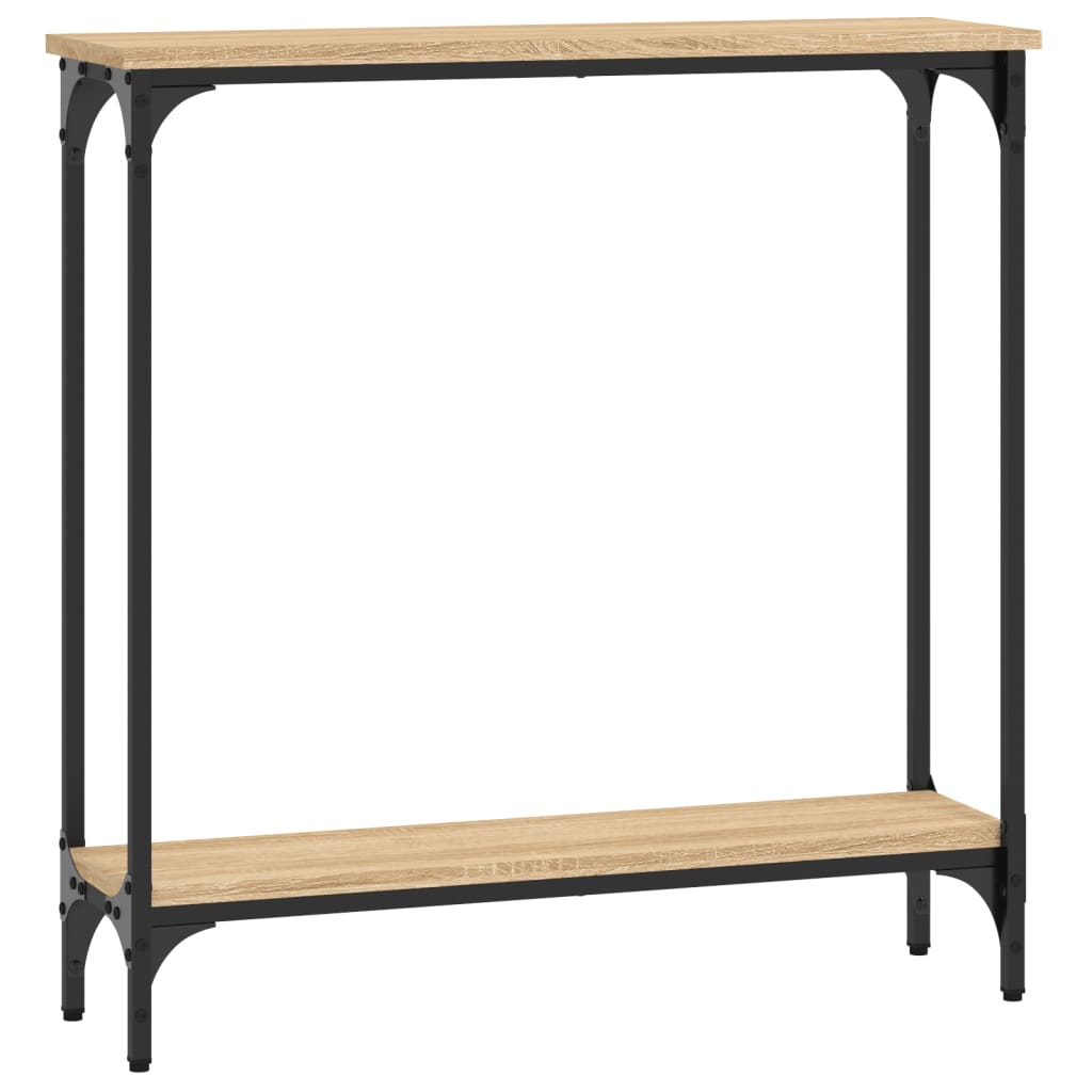Console Table Sonoma Oak 75x22,5x75 cm Engineered Wood