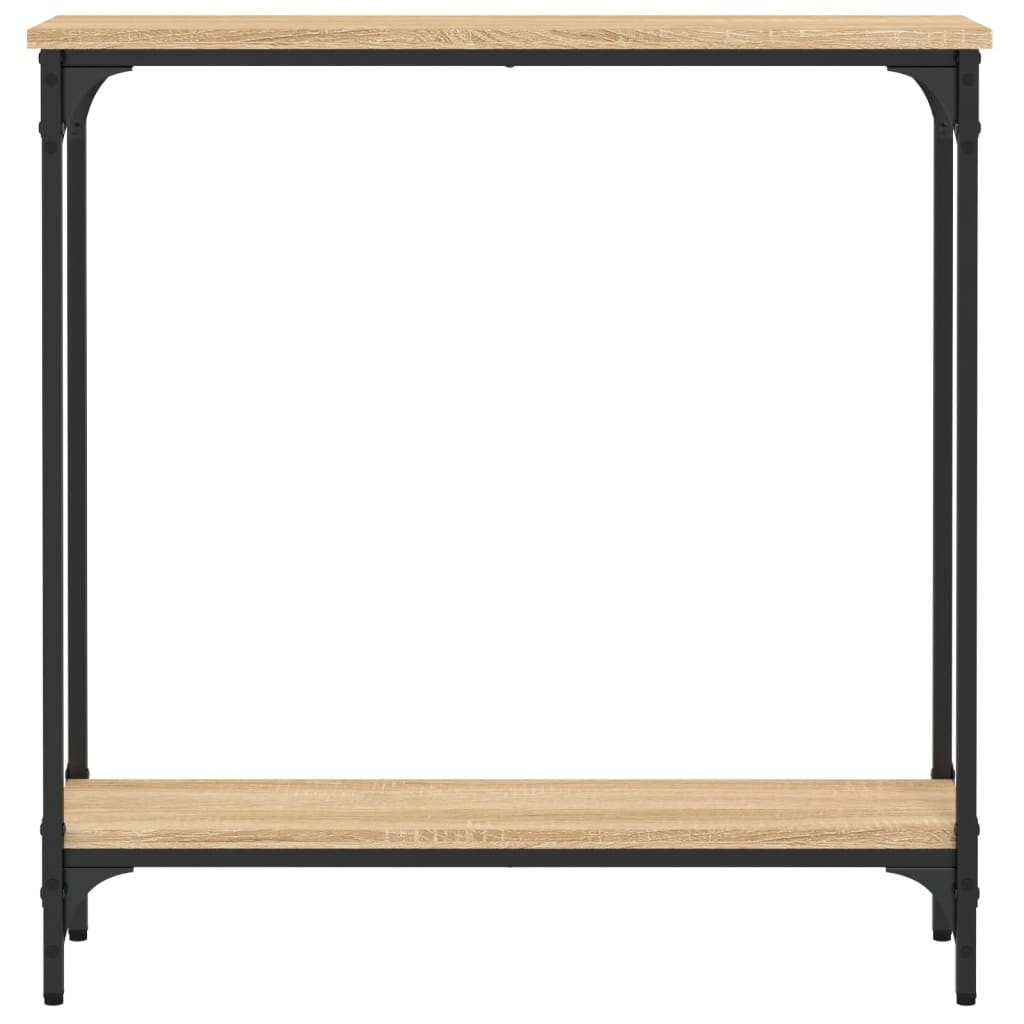 Console Table Sonoma Oak 75x22,5x75 cm Engineered Wood