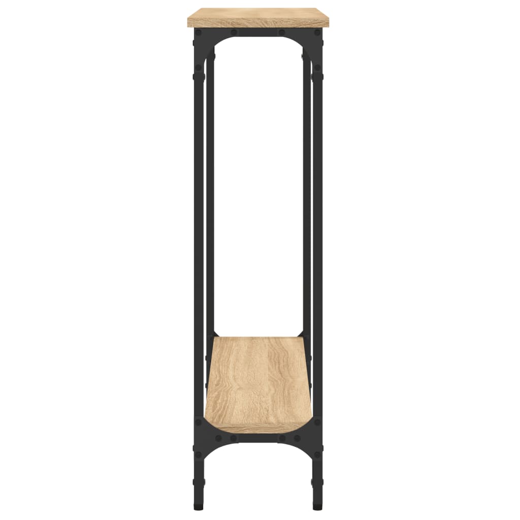 Console Table Sonoma Oak 75x22,5x75 cm Engineered Wood