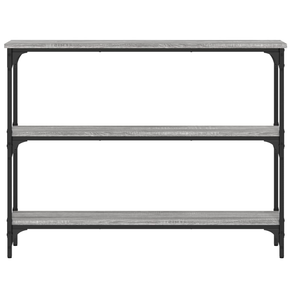 Console Table Grey Sonoma 100x22,5x75 cm Engineered Wood