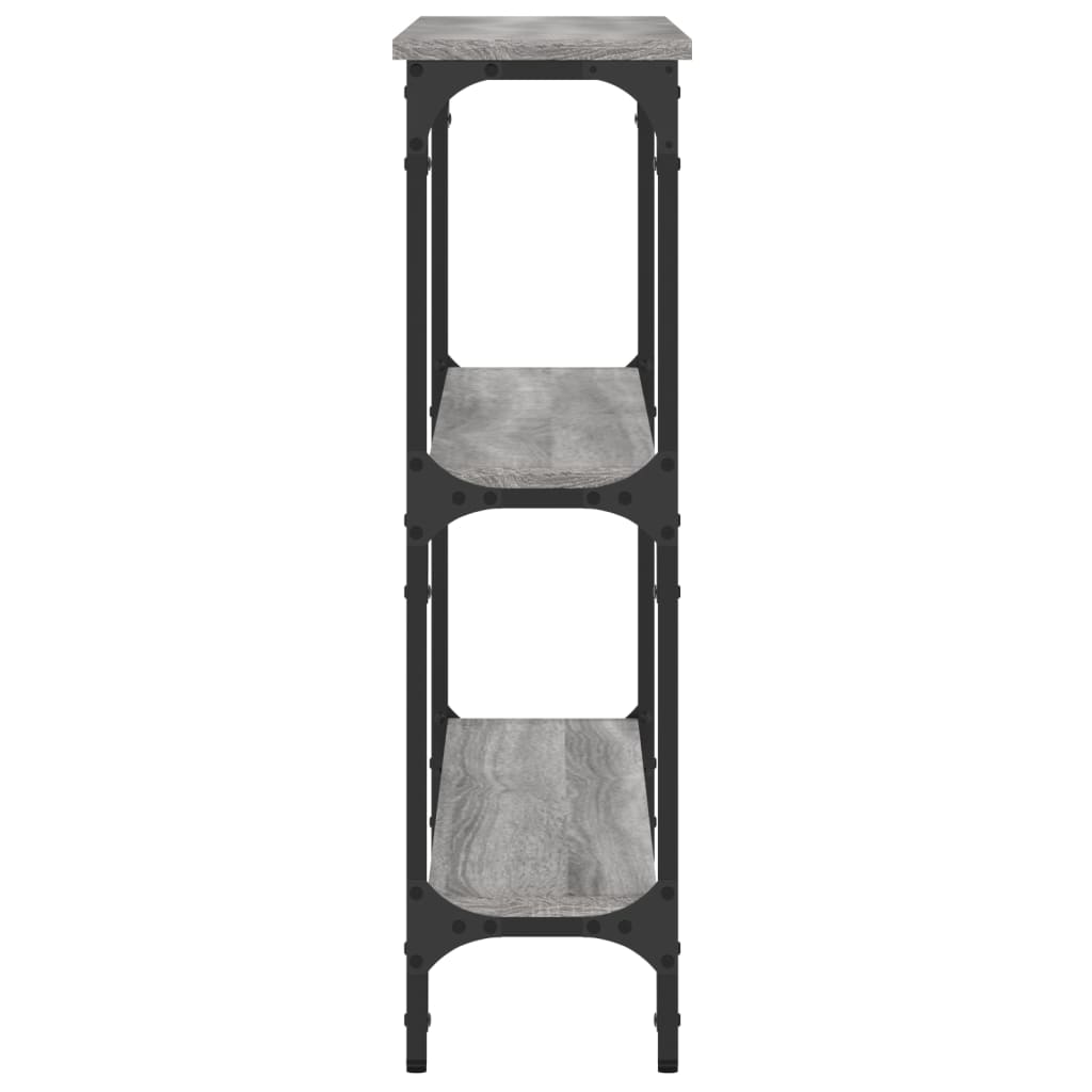 Console Table Grey Sonoma 100x22,5x75 cm Engineered Wood