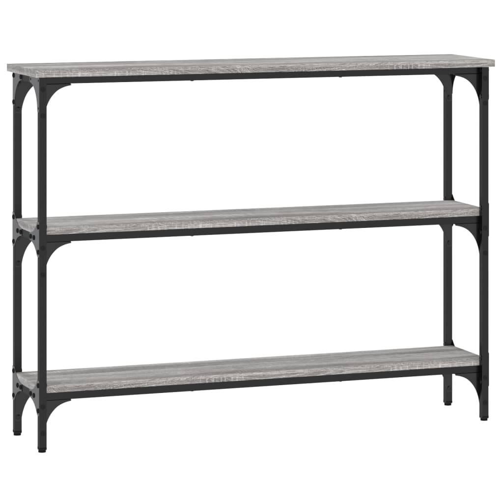 Console Table Grey Sonoma 100x22,5x75 cm Engineered Wood