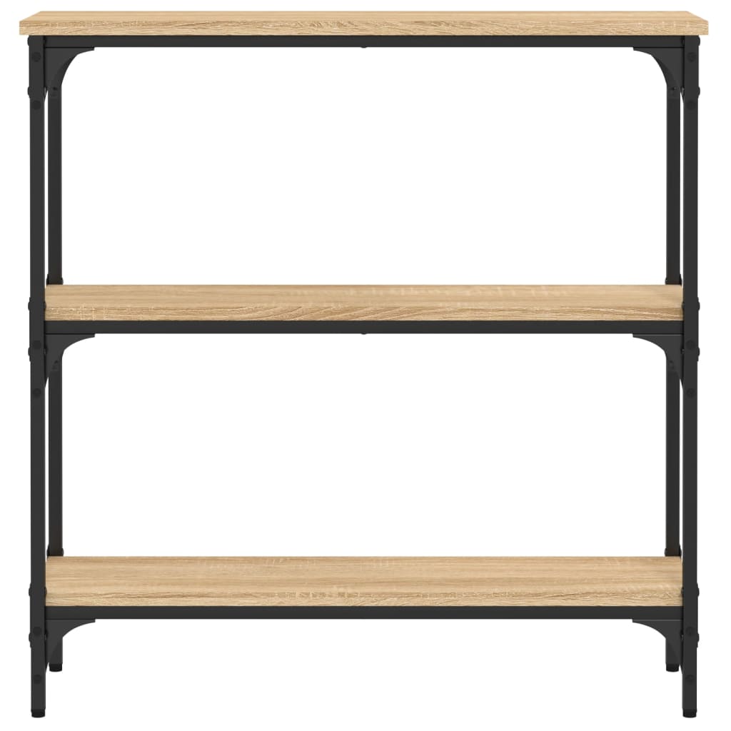 Console Table Sonoma Oak 75x22,5x75 cm Engineered Wood