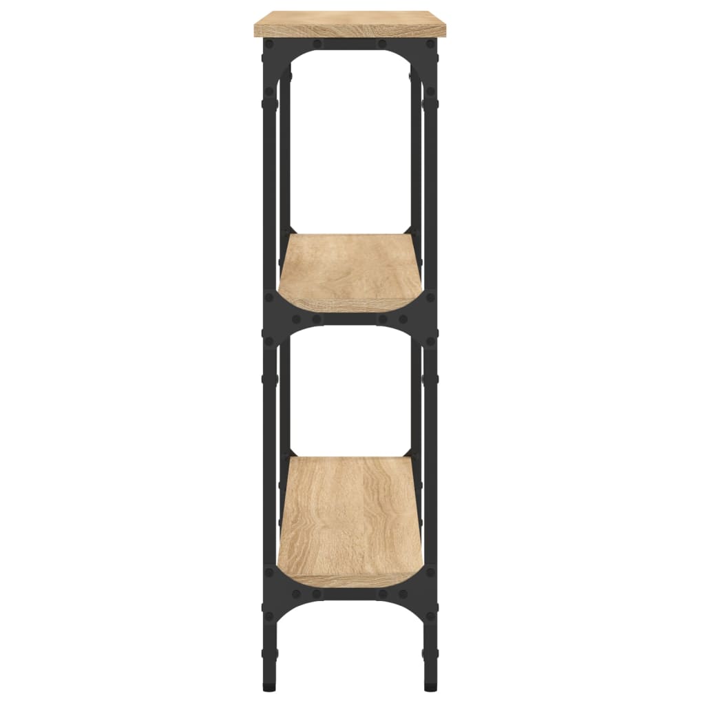 Console Table Sonoma Oak 75x22,5x75 cm Engineered Wood