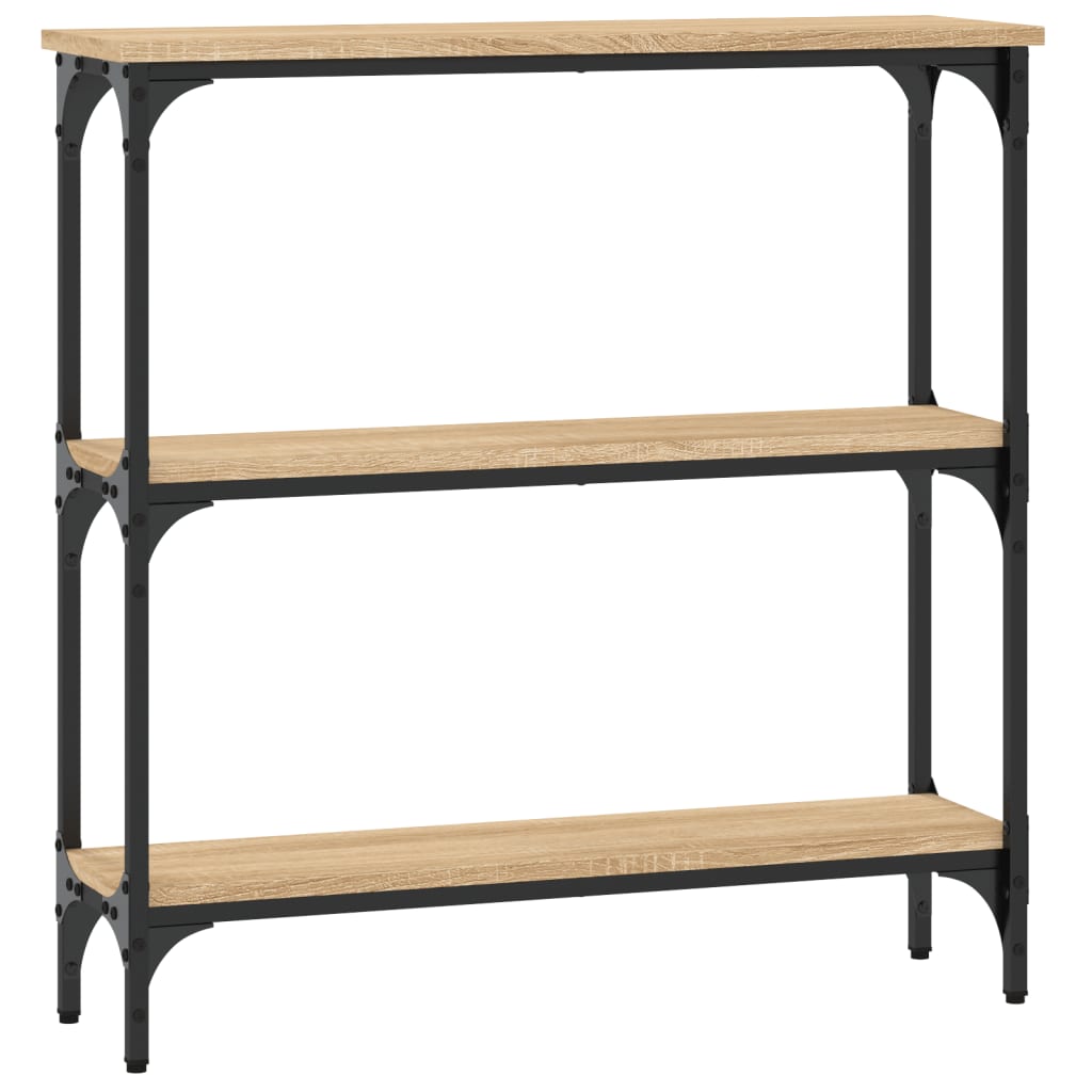 Console Table Sonoma Oak 75x22,5x75 cm Engineered Wood