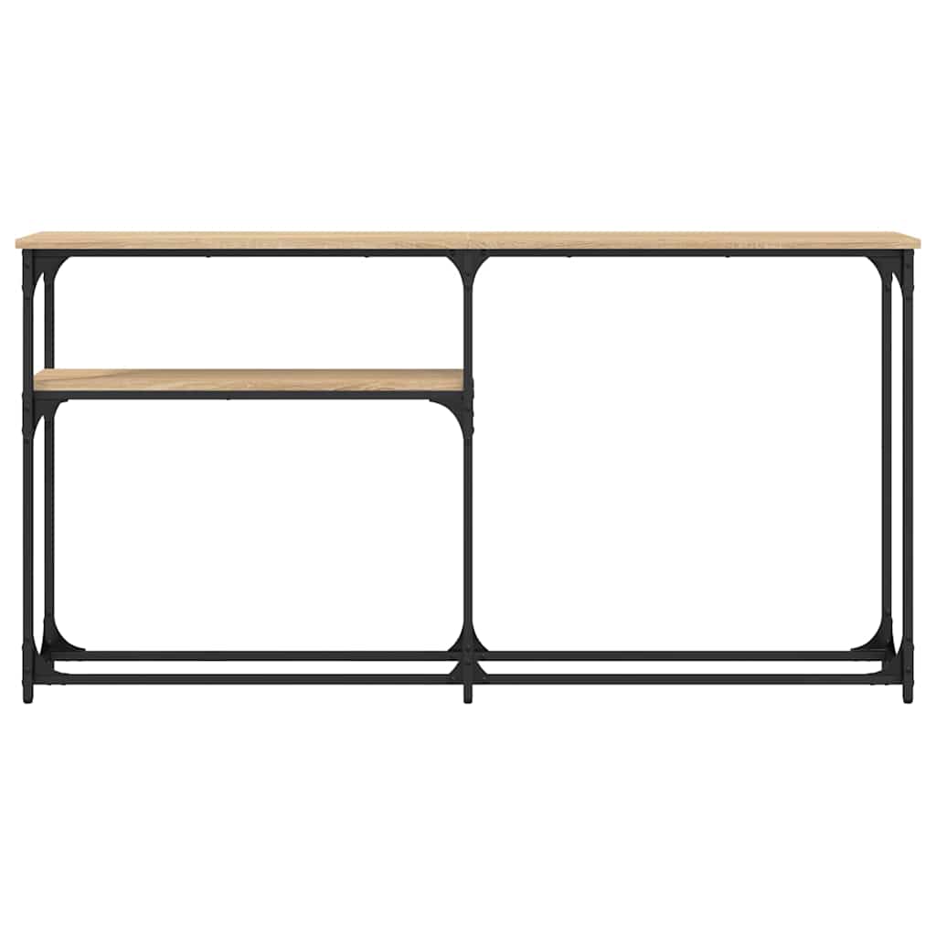 Console Table Sonoma Oak 145x22,5x75 cm Engineered Wood