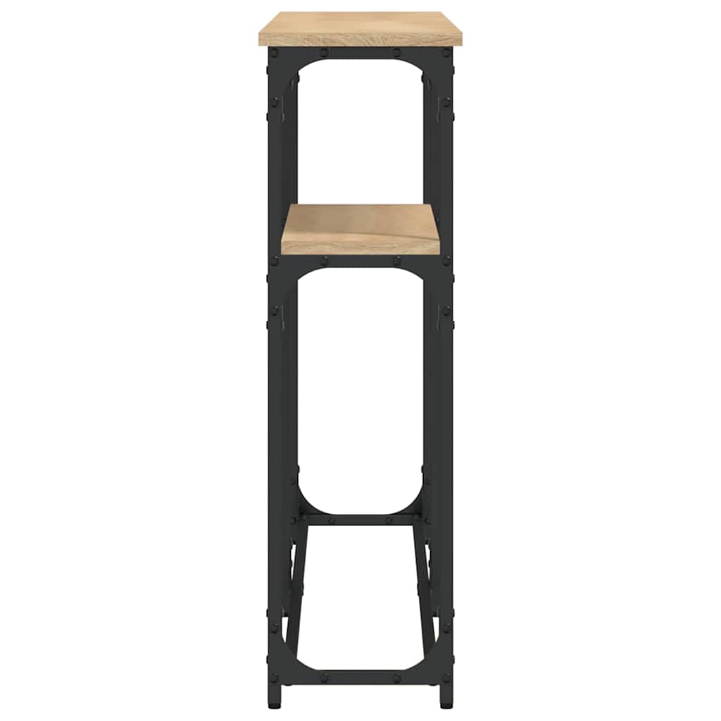 Console Table Sonoma Oak 145x22,5x75 cm Engineered Wood