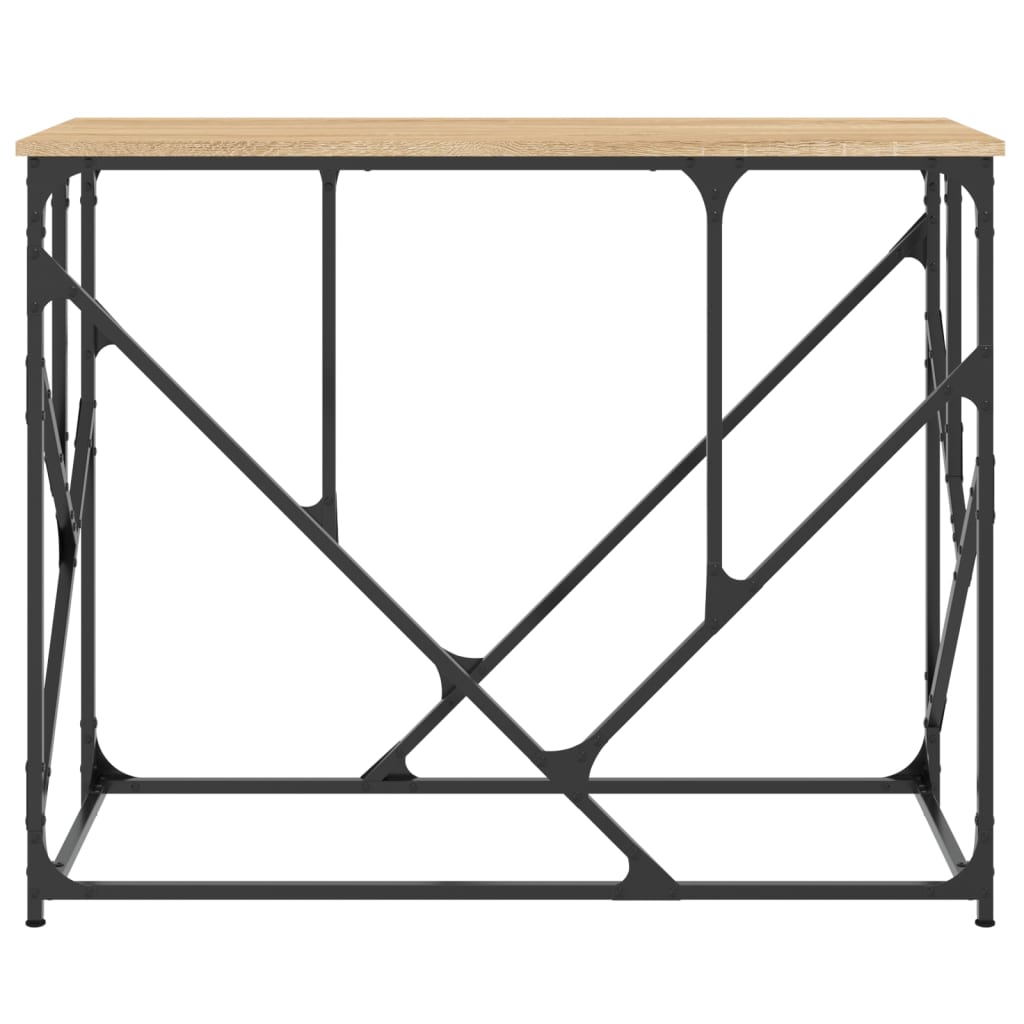 Console Table Sonoma Oak 100x40x80 cm Engineered Wood