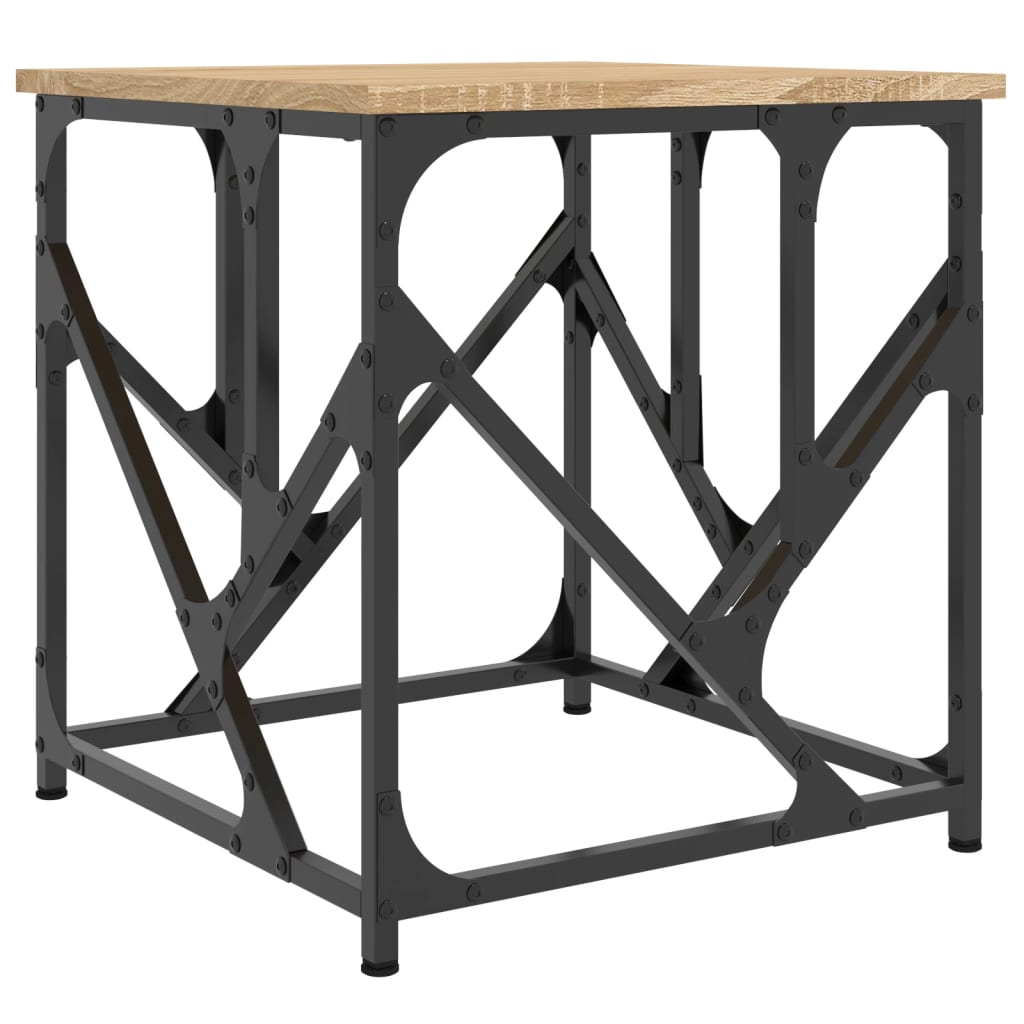 Coffee Table Sonoma Oak 45x45x47,5 cm Engineered Wood