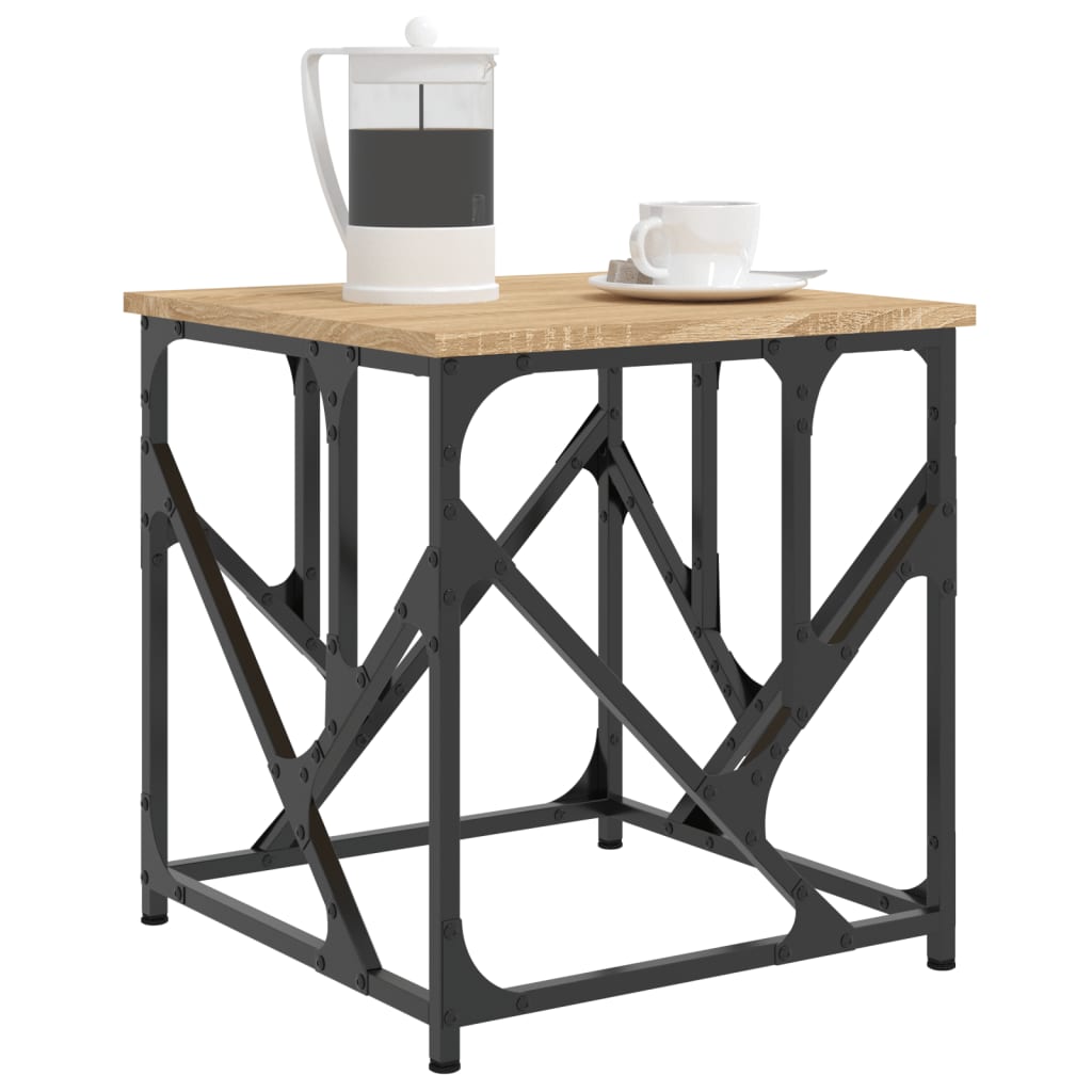 Coffee Table Sonoma Oak 45x45x47,5 cm Engineered Wood