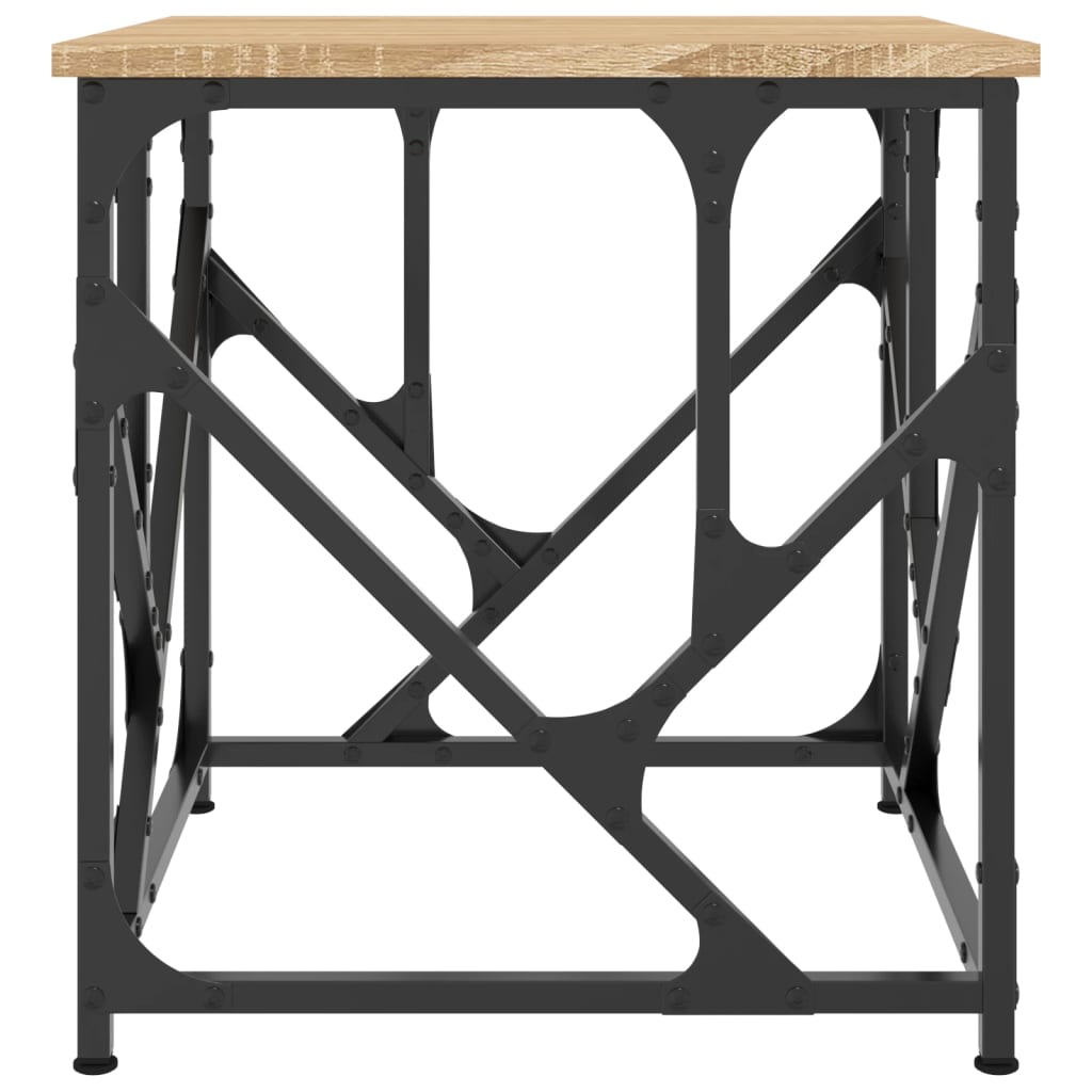 Coffee Table Sonoma Oak 45x45x47,5 cm Engineered Wood