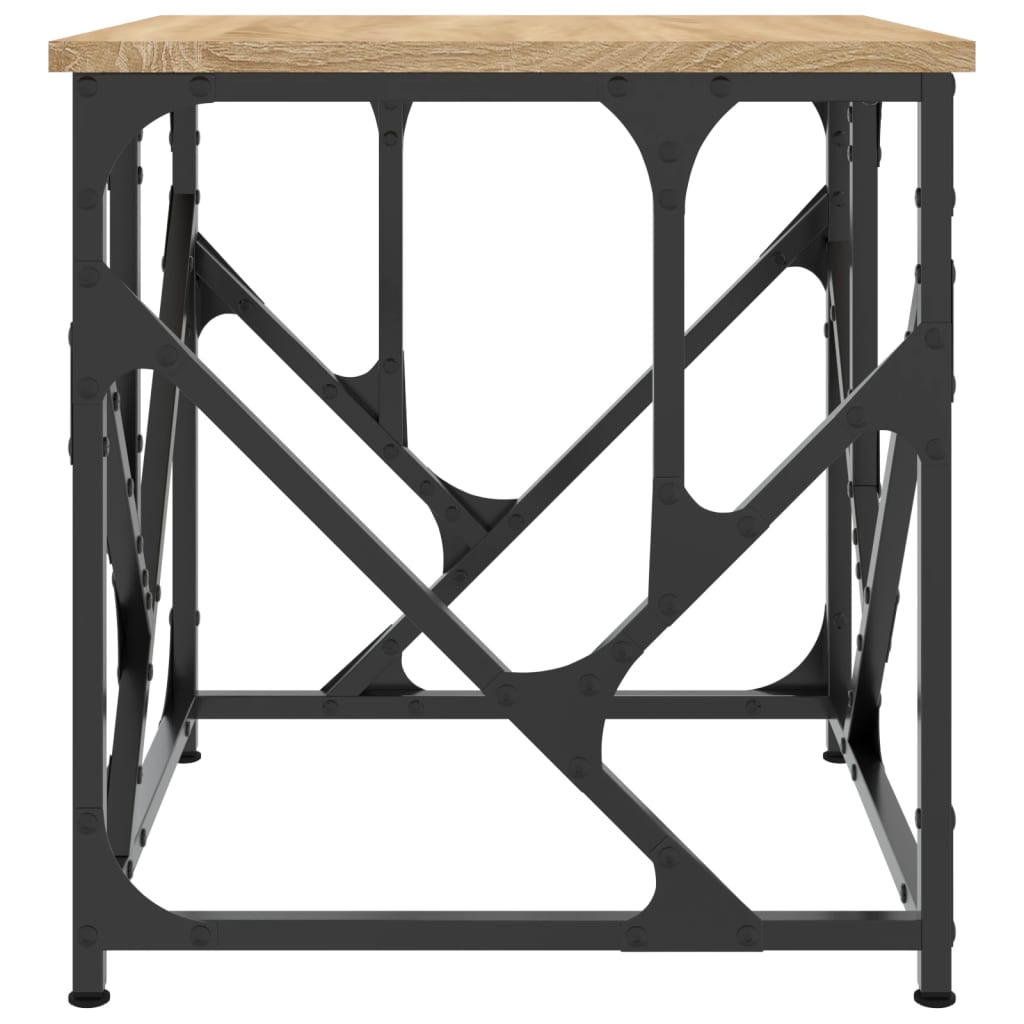 Coffee Table Sonoma Oak 45x45x47,5 cm Engineered Wood