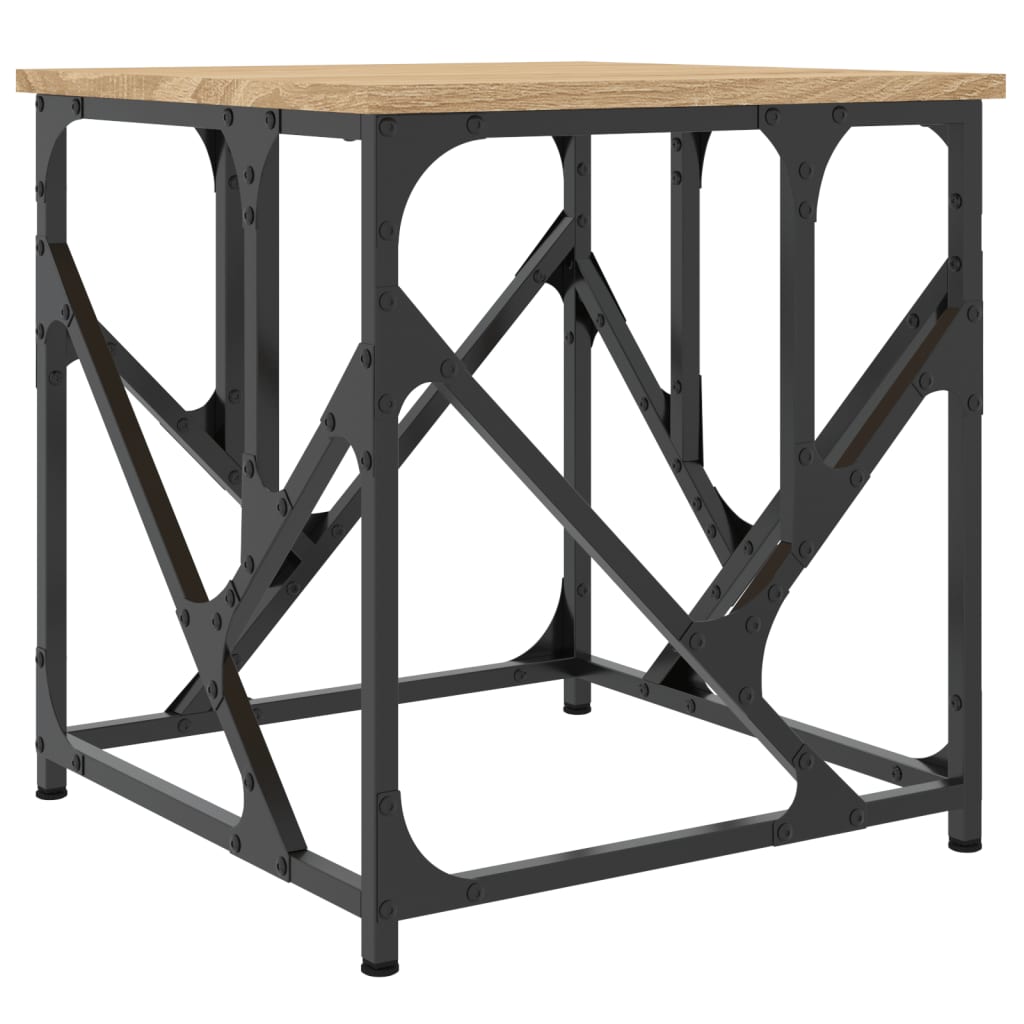 Coffee Table Sonoma Oak 45x45x47,5 cm Engineered Wood