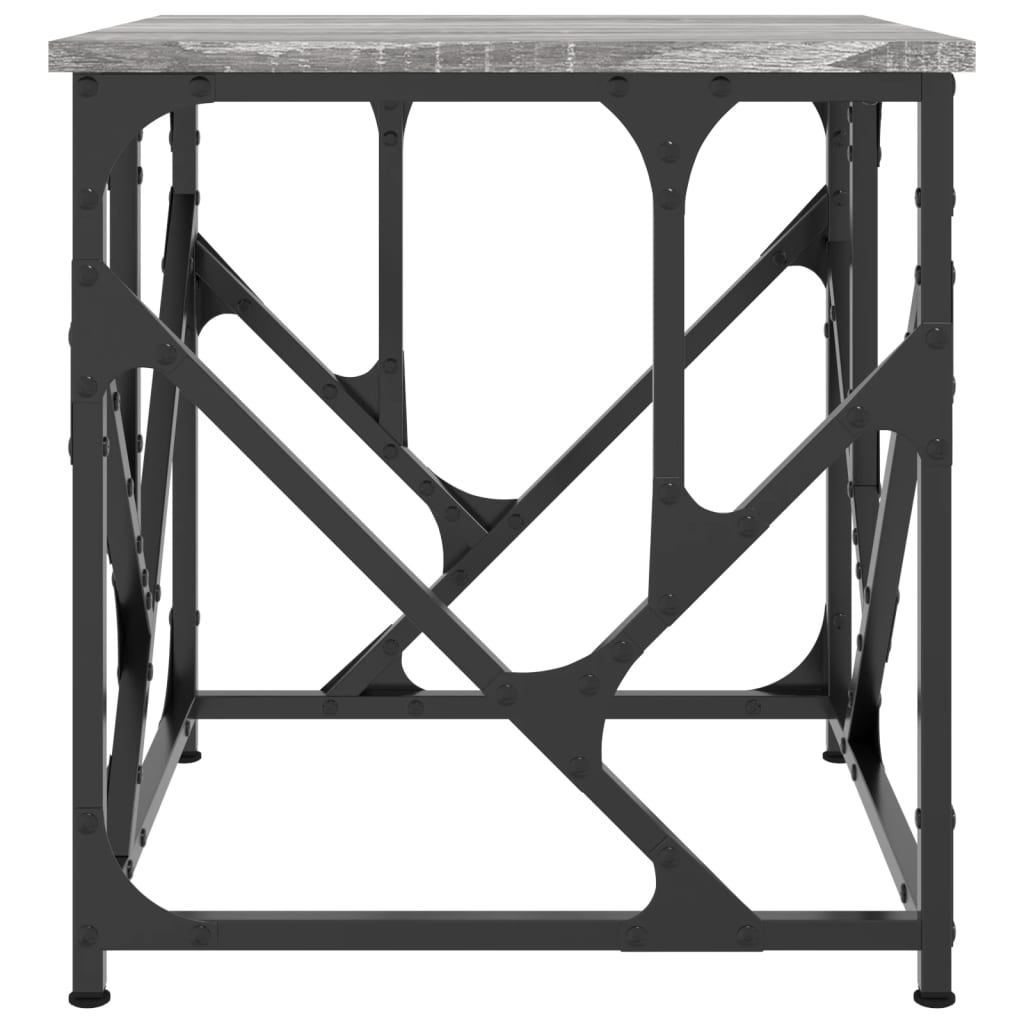Coffee Table Grey Sonoma 45x45x47,5 cm Engineered Wood