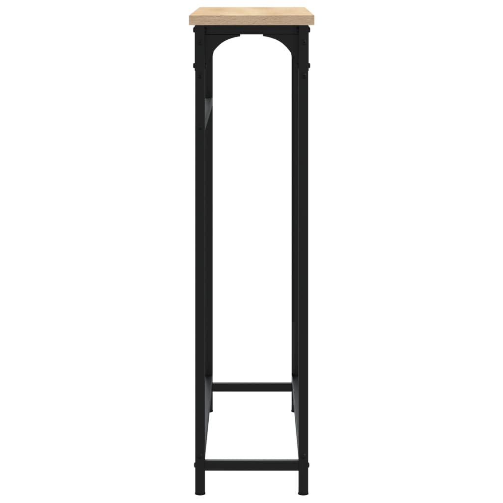 Console Table Sonoma Oak 75x19,5x75 cm Engineered Wood