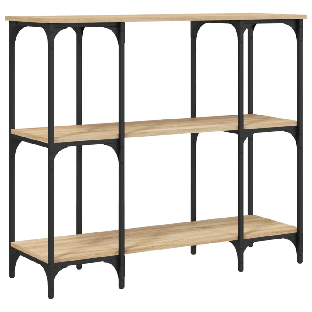 Console Table Sonoma Oak 102x35x90 cm Engineered Wood