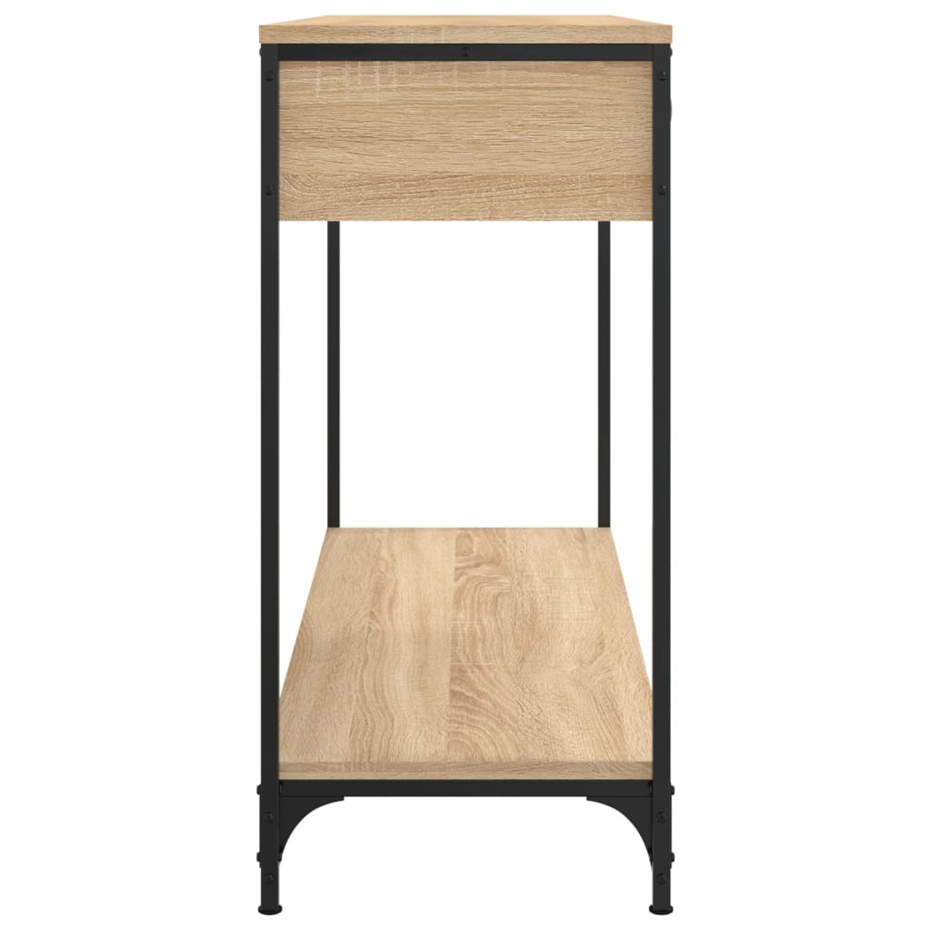 Console Table Sonoma Oak 100x34,5x75 cm Engineered Wood