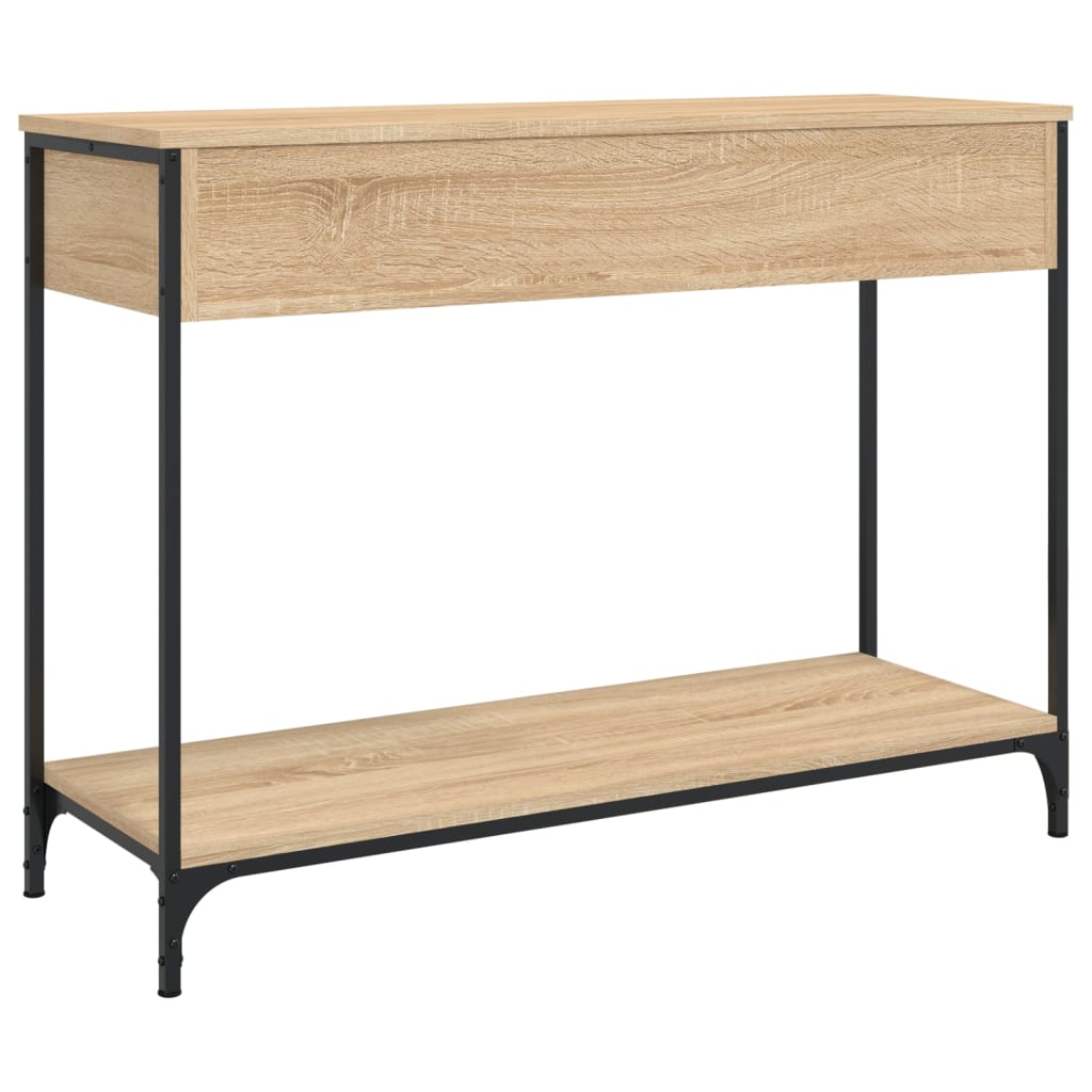 Console Table Sonoma Oak 100x34,5x75 cm Engineered Wood