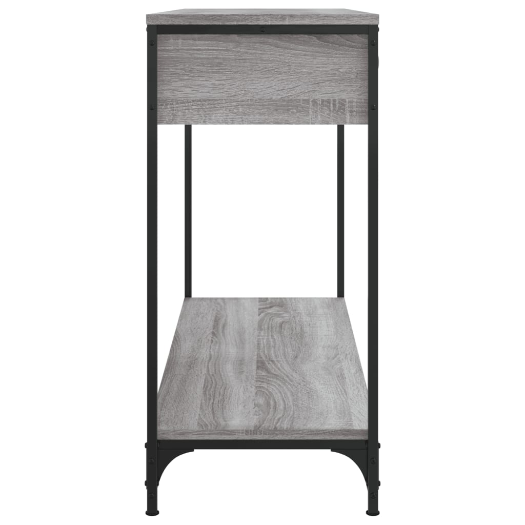 Console Table Grey Sonoma 100x34,5x75 cm Engineered Wood