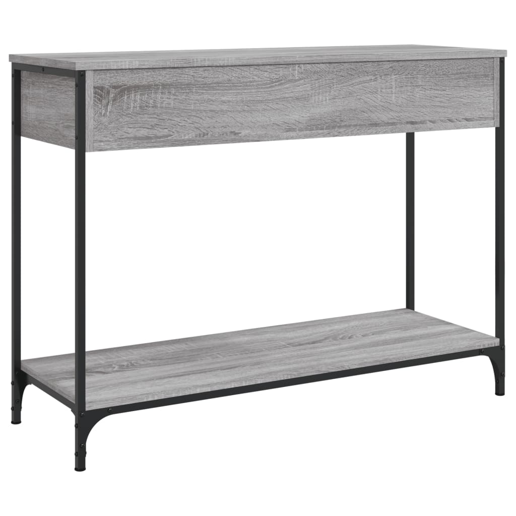 Console Table Grey Sonoma 100x34,5x75 cm Engineered Wood