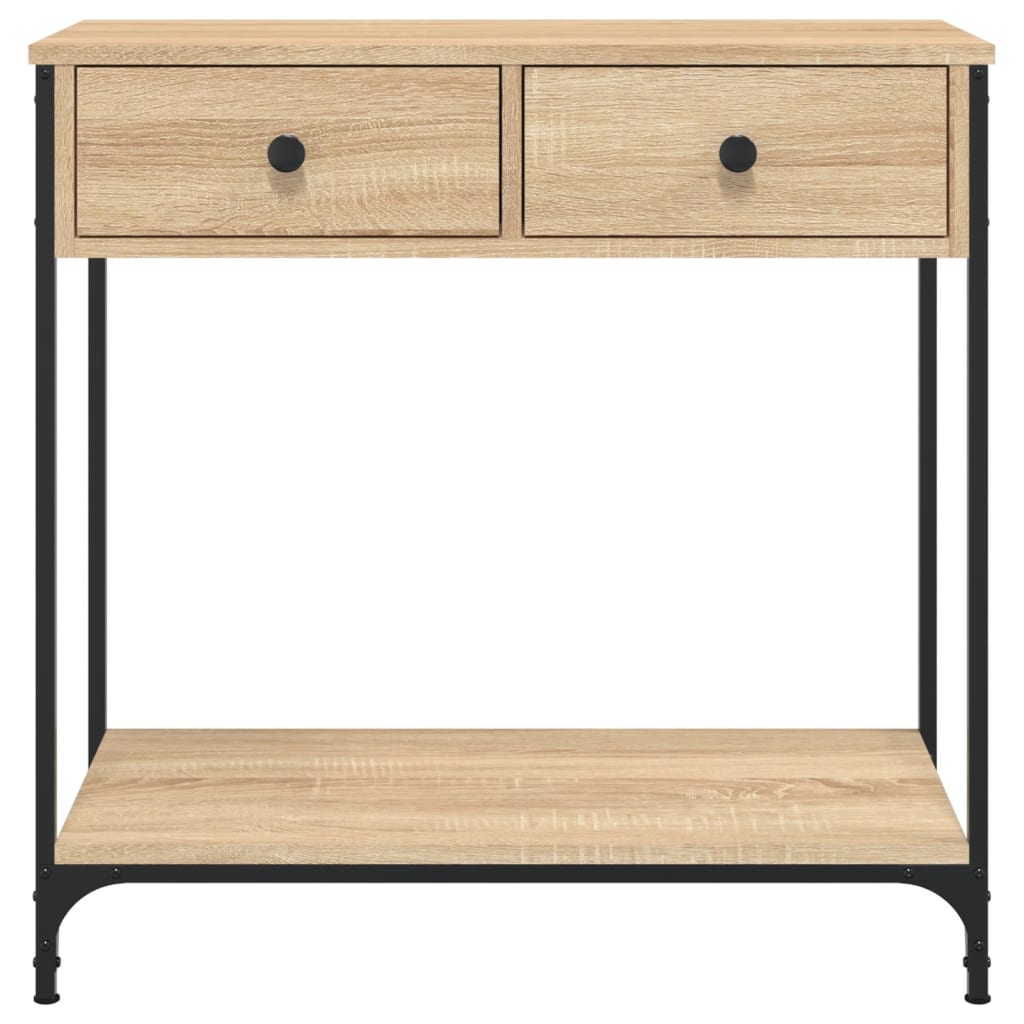 Console Table Sonoma Oak 75x34,5x75 cm Engineered Wood
