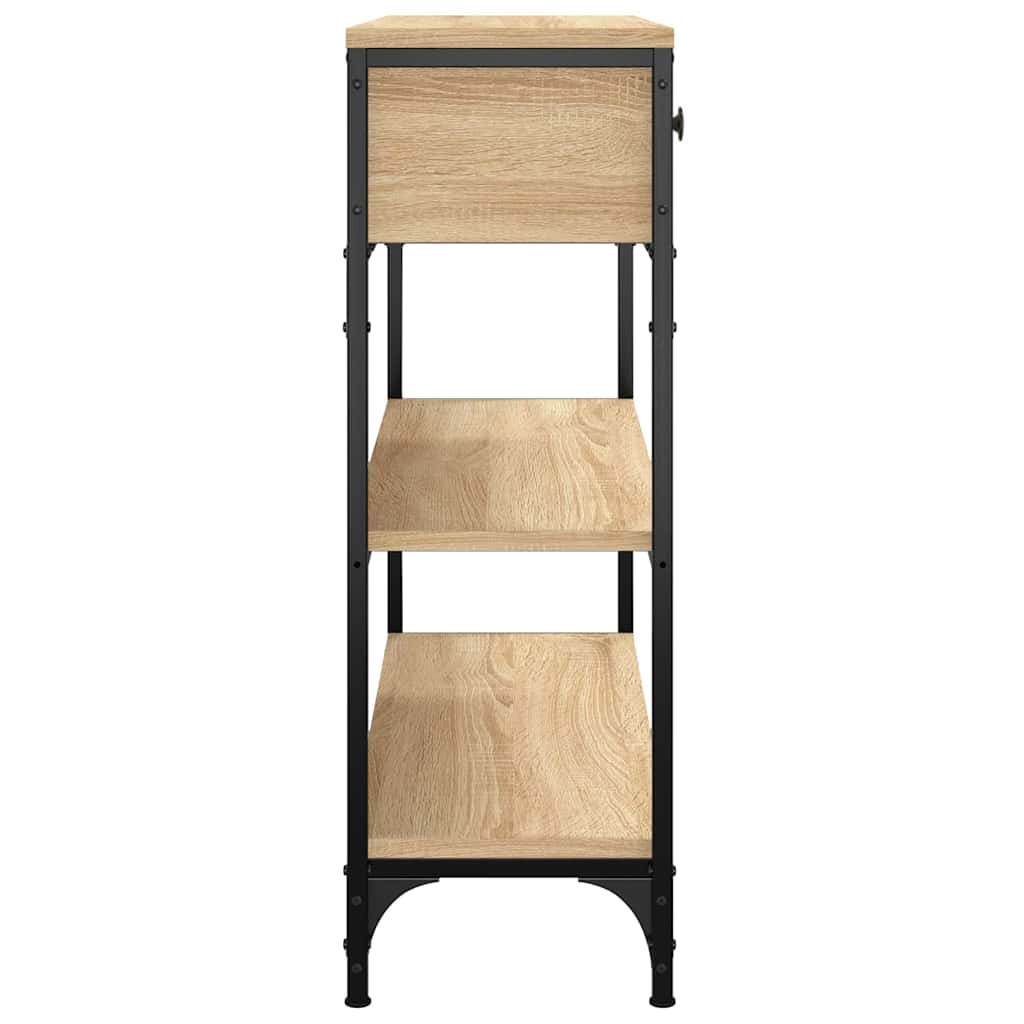 Console Table Sonoma Oak 72,5x25x75 cm Engineered Wood
