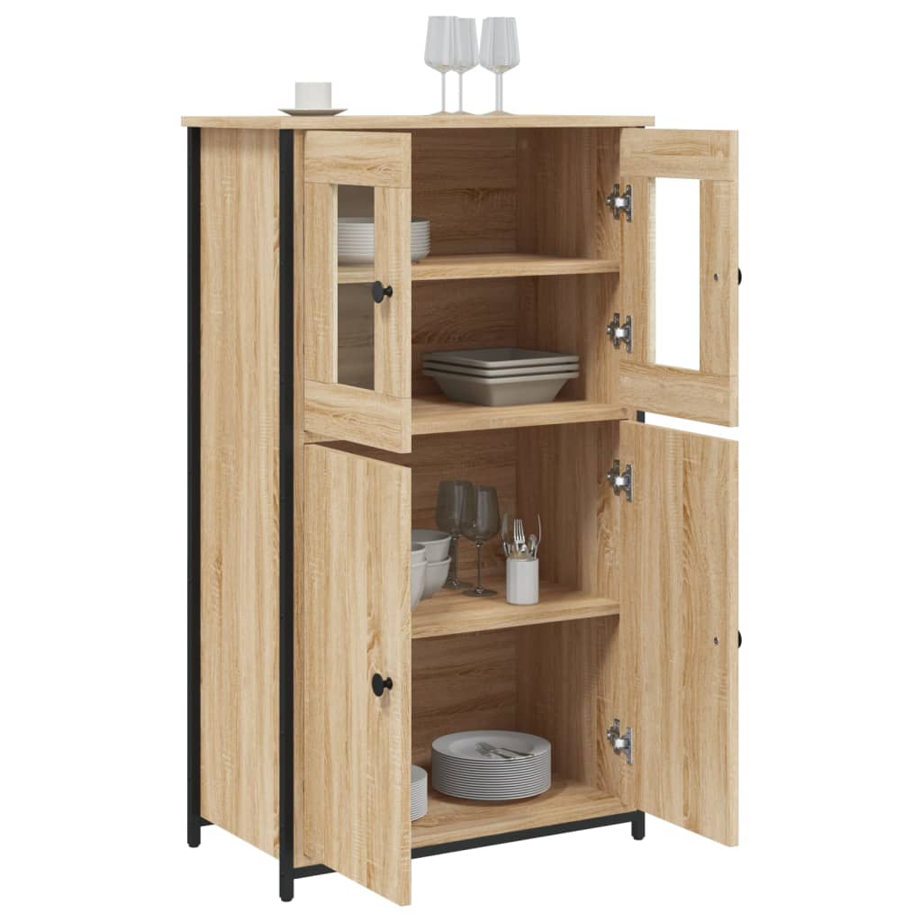 Highboard Sonoma Oak 62x32x106,5 cm Engineered Wood