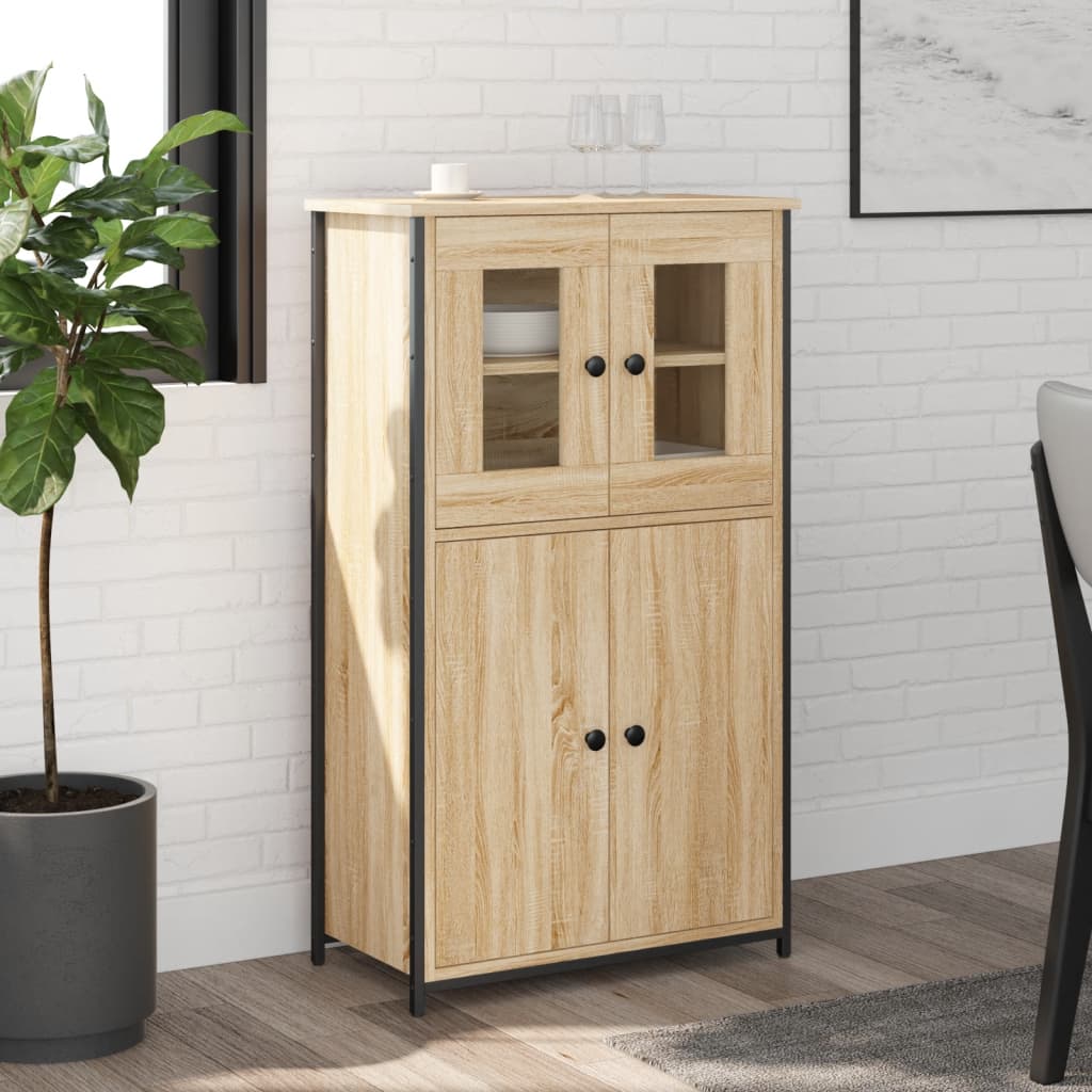 Highboard Sonoma Oak 62x32x106,5 cm Engineered Wood