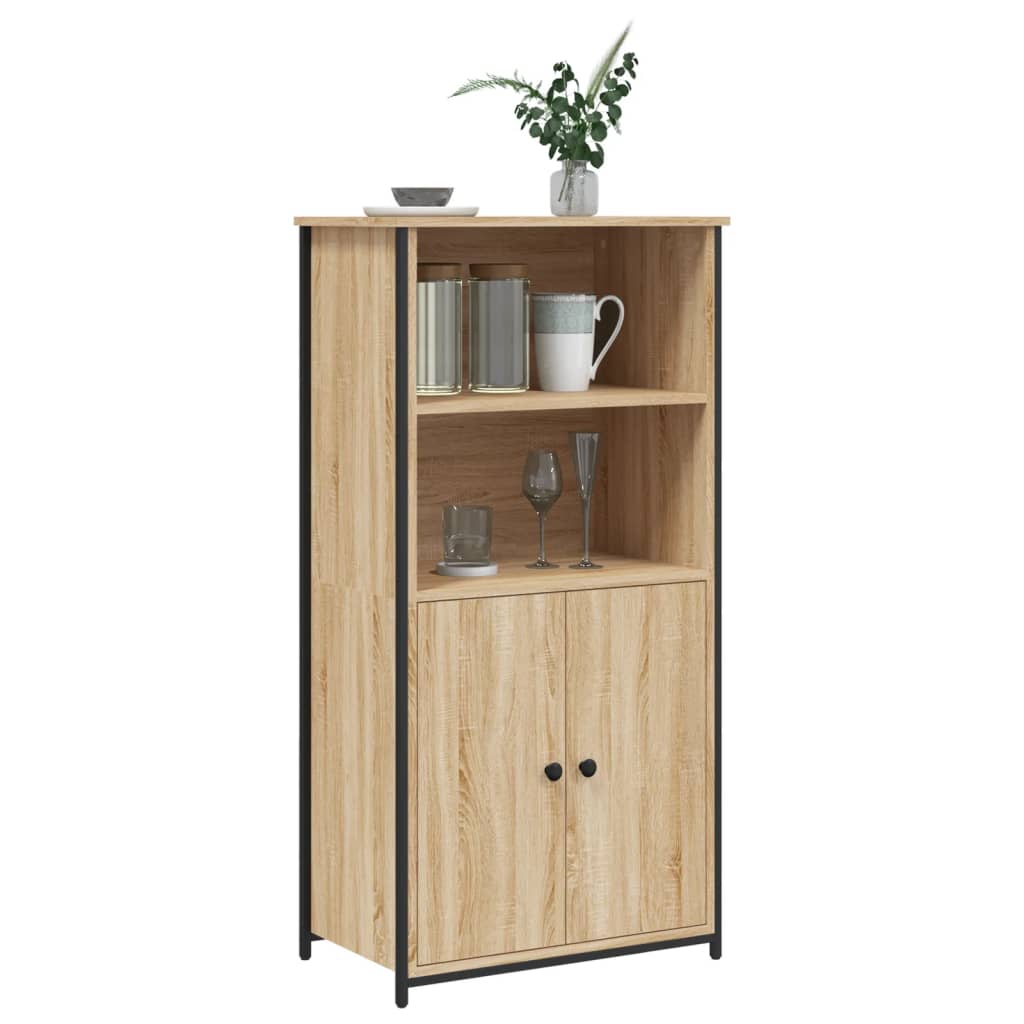 Highboard Sonoma Oak 62x36x121,5 cm Engineered Wood