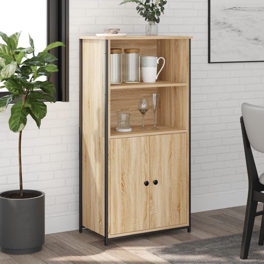 Highboard Sonoma Oak 62x36x121,5 cm Engineered Wood