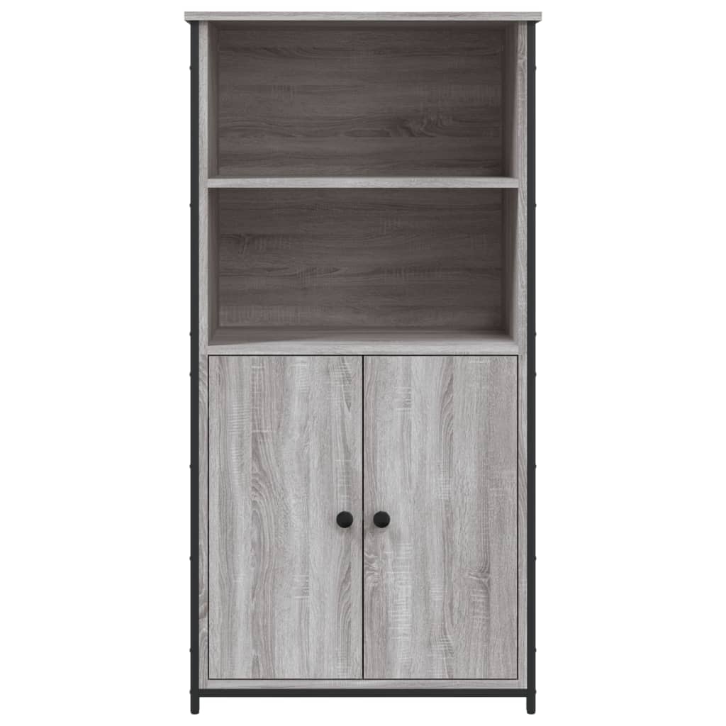 Highboard Grey Sonoma 62x36x121,5 cm Engineered Wood