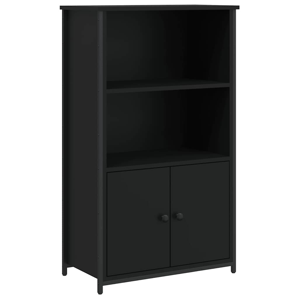 Highboard Black 62x32x103,5 cm Engineered Wood