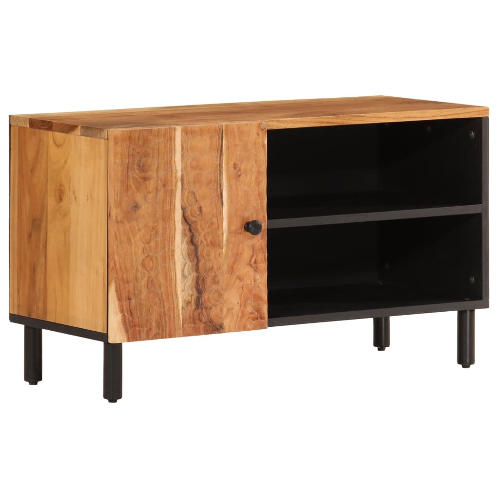 vidaXL TV Cabinet 80x33x46 cm Solid Wood Acacia