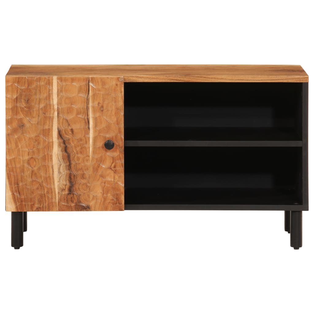 vidaXL TV Cabinet 80x33x46 cm Solid Wood Acacia