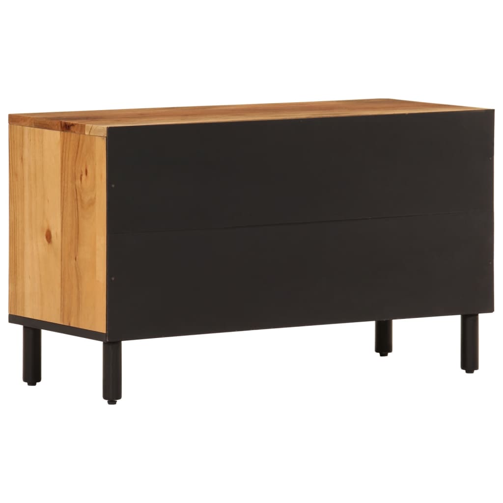 vidaXL TV Cabinet 80x33x46 cm Solid Wood Acacia