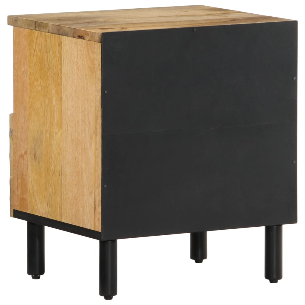 vidaXL Bedside Cabinets 2 pcs 40x33x46 cm Solid Wood Mango