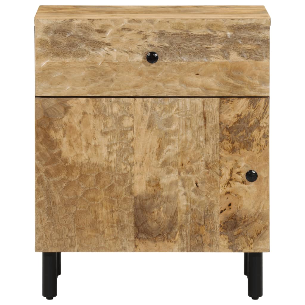 vidaXL Bedside Cabinet 50x33x60 cm Solid Wood Mango