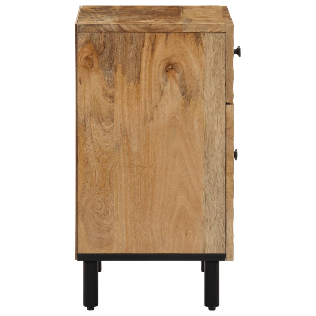 vidaXL Bedside Cabinet 50x33x60 cm Solid Wood Mango